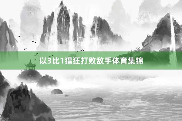 以3比1猖狂打败敌手体育集锦